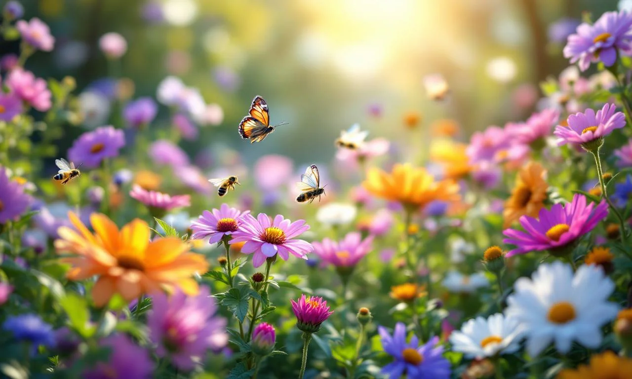 Herfstbloeiers planten: asters, anemonen en herfstviooltjes die stralen
