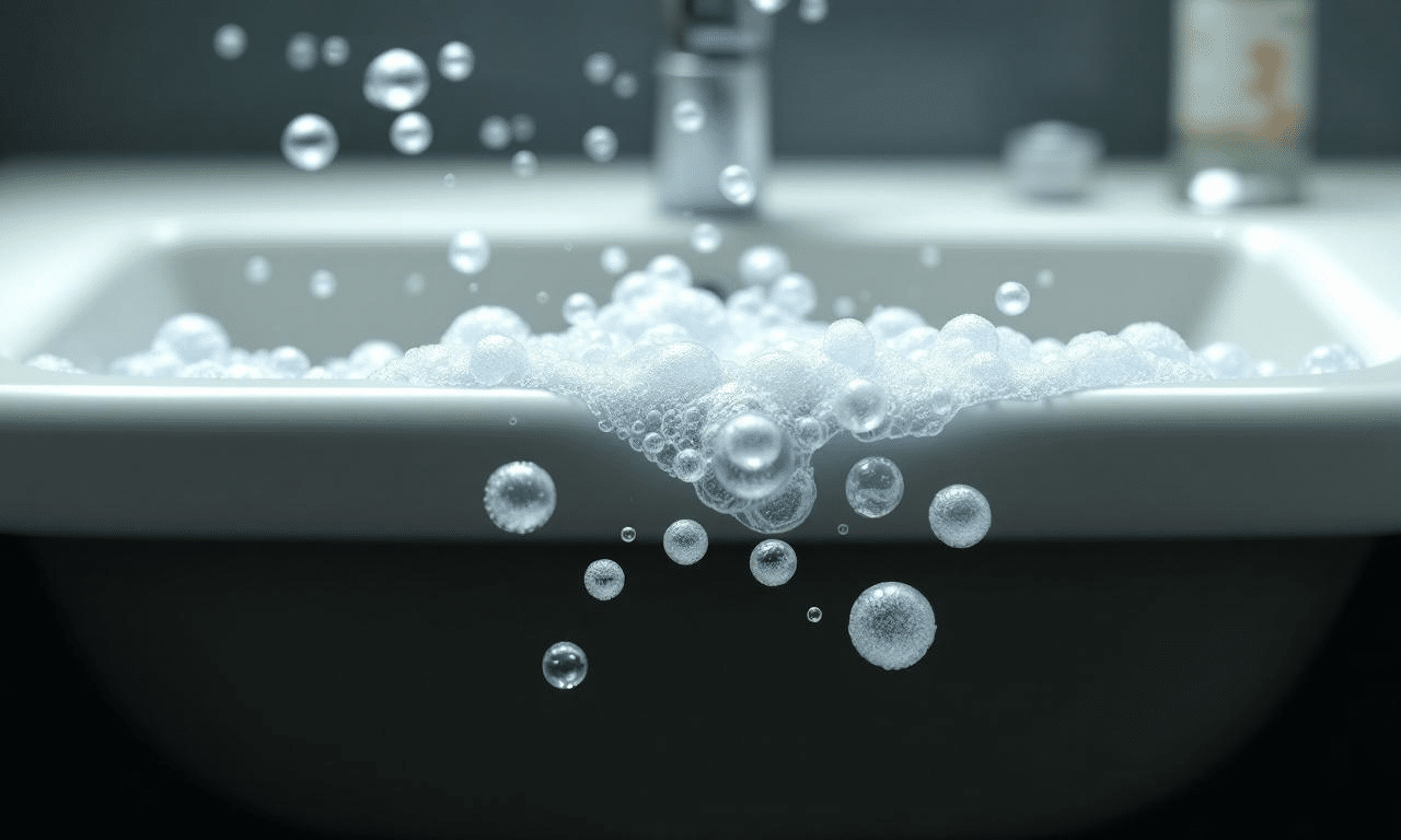 Stinkende afvoeren ontstoppen met zuiveringszout, azijn en heet water